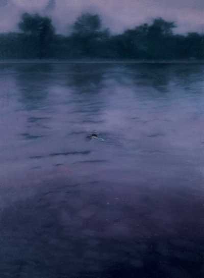 章剑 2004年作 紫色的后海……献给诗人的海子